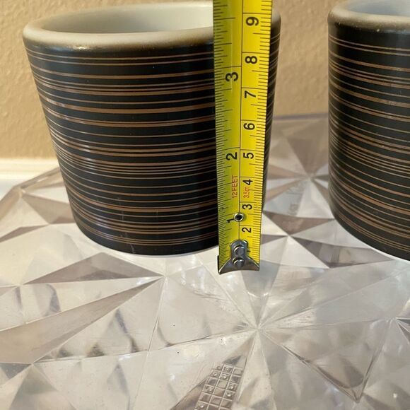 Pyrex Terra Pattern 2 Cups - Picture 7 of 11